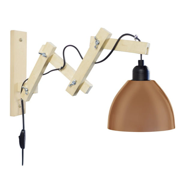 Applique TOSEL PILORI CELICA,bois, H55xD40xP40  cm.
