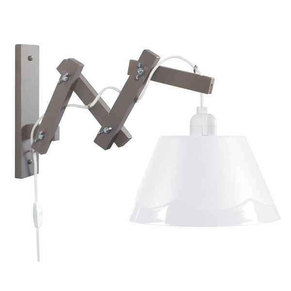 <transcy>Aplique PILORI POLYCONE  40cm - 1 Luz </transcy>