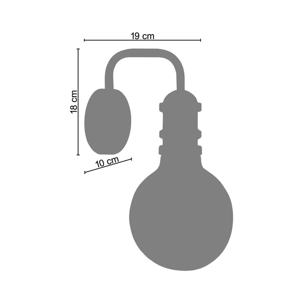 <tc>Aplique NORWICH  19cm - 1 Luz </tc>