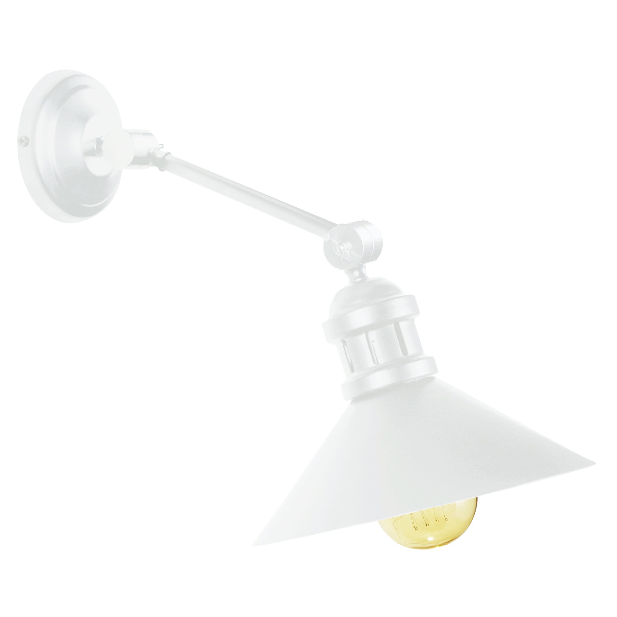 Applique TOSEL OLDHAM B,métal, H40xD20xP40  cm.