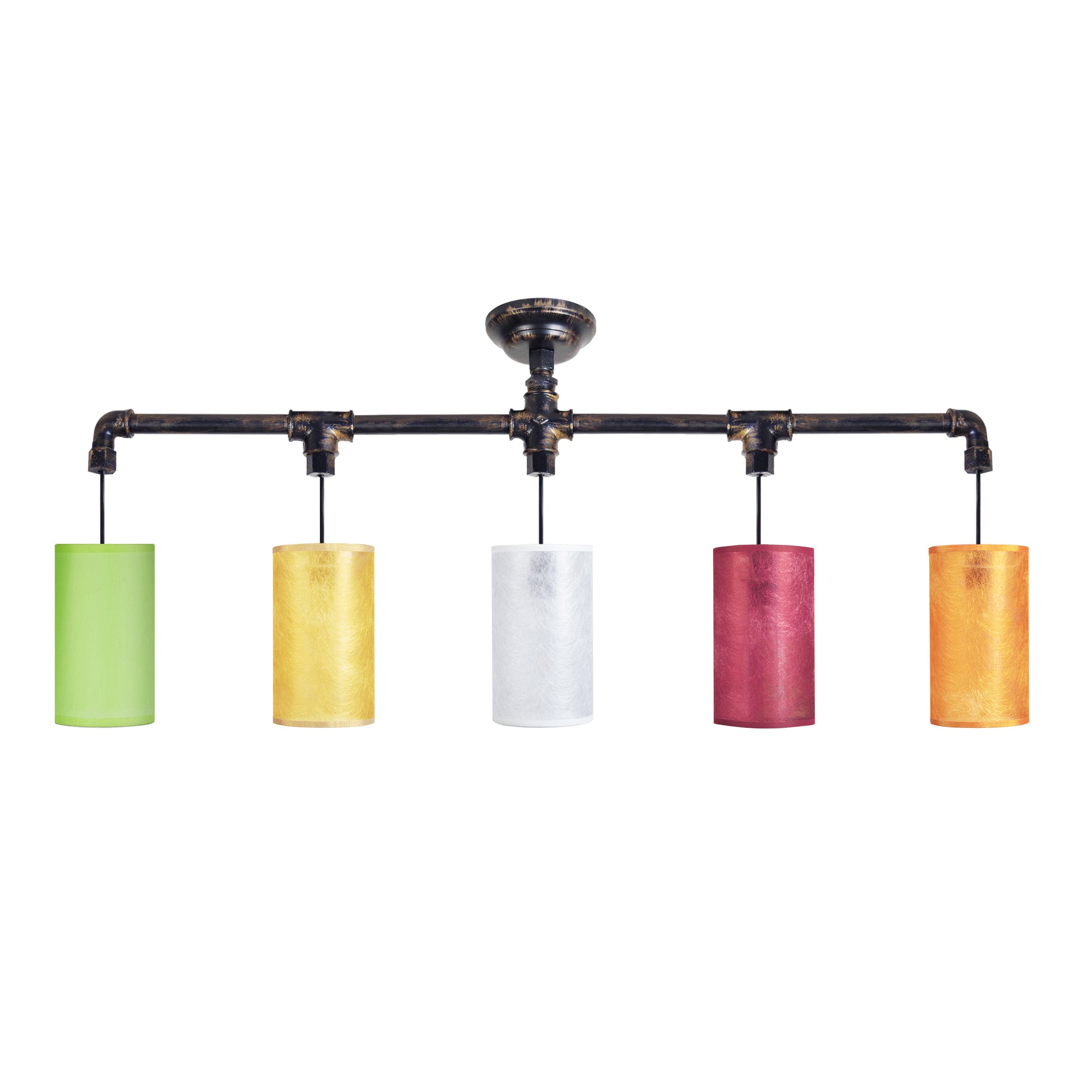 Plafonnier HYDRAULIK 65cm - 5 Lumières