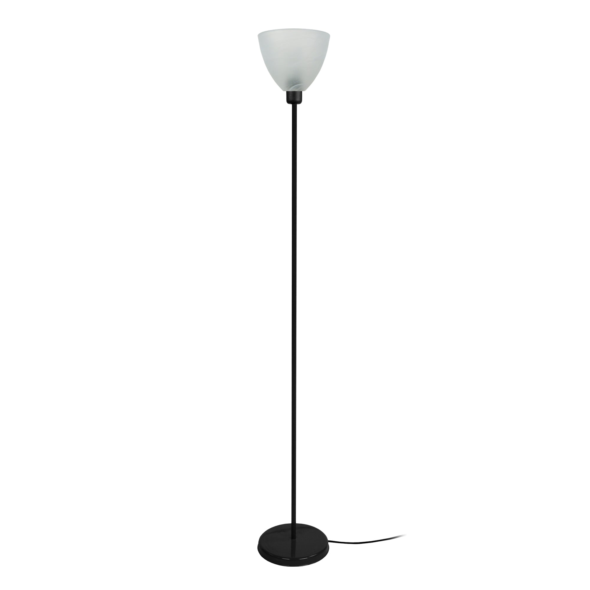 Lampadaire TOSEL BELGICA,métal, H173xD30xP30  cm.