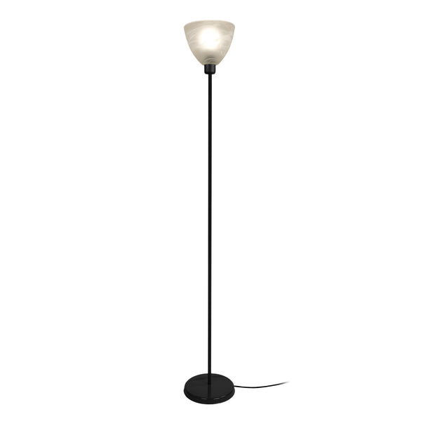 Lampadaire TOSEL BELGICA,métal, H173xD30xP30  cm.
