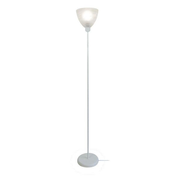 Lampadaire TOSEL BELGICA,métal, H173xD30xP30  cm.