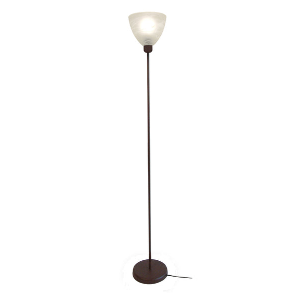 Lampadaire TOSEL BELGICA,métal, H173xD30xP30  cm.