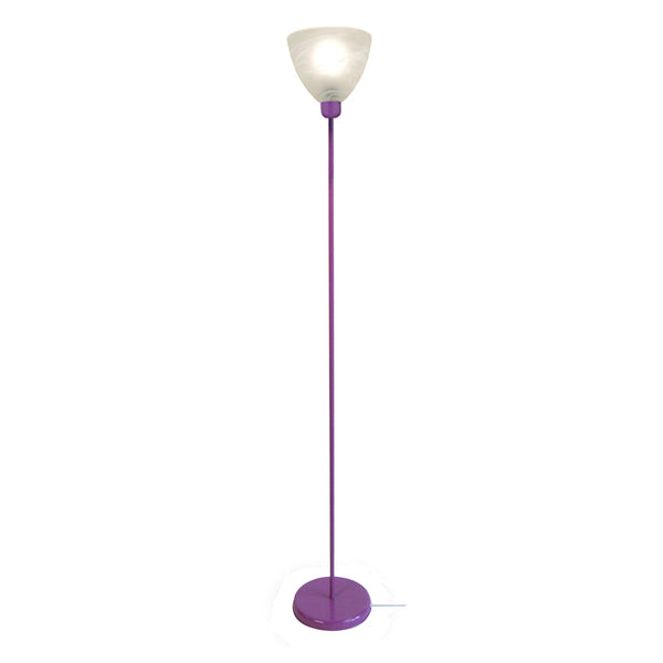 Lampadaire TOSEL BELGICA,métal, H173xD30xP30  cm.
