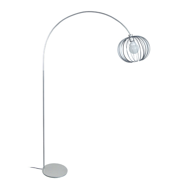 Lampadaire TOSEL ALFENA ARC,métal, H190xD30xP30  cm.