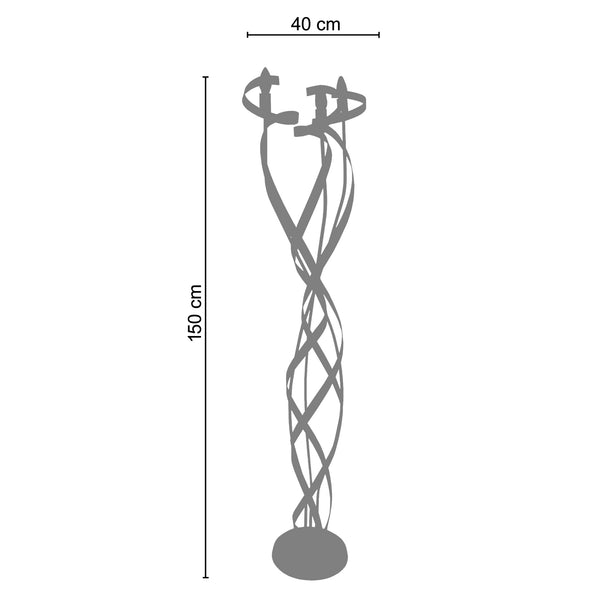 Lampadaire MONACO 150 cm - 3 Lumières