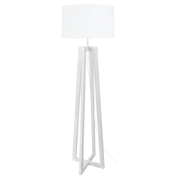 Lampadaire TOSEL LOT,bois , H150xD40xP40  cm.