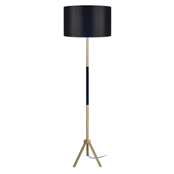 Lampadaire TOSEL TRIDENT,bois, H165xD40xP40  cm.