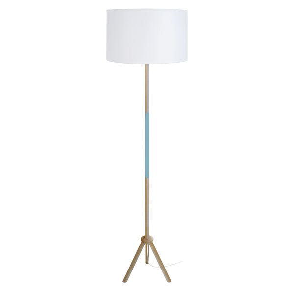Lampadaire TOSEL TRIDENT,bois, H165xD40xP40  cm.