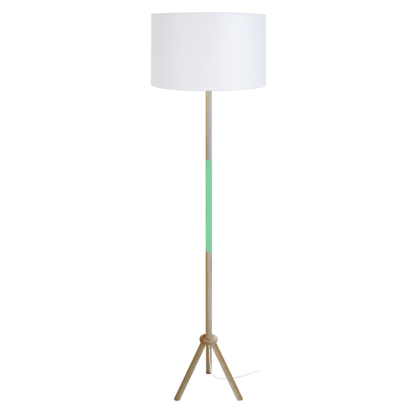 Lampadaire TOSEL TRIDENT,bois, H165xD40xP40  cm.