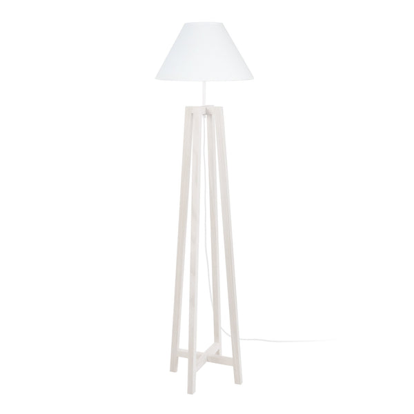 Lampadaire TOSEL KALMAR,bois, H155xD40xP40  cm.