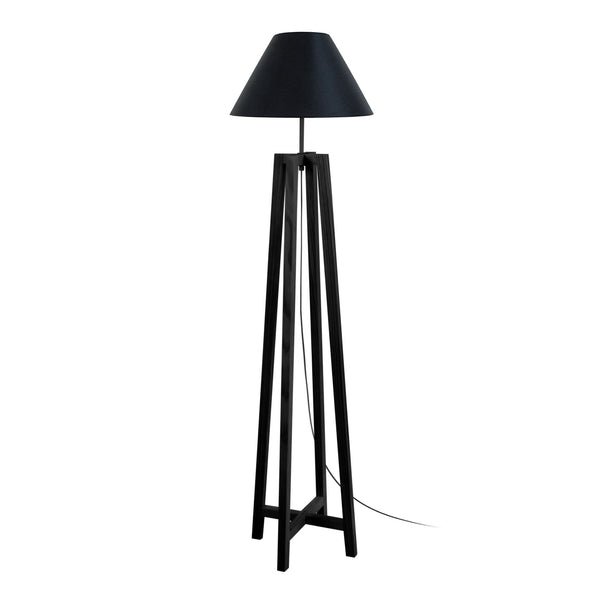 Lampadaire TOSEL KALMAR,bois, H155xD40xP40  cm.