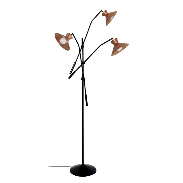Lampadaire LEEDS 90cm - 3 Lumières