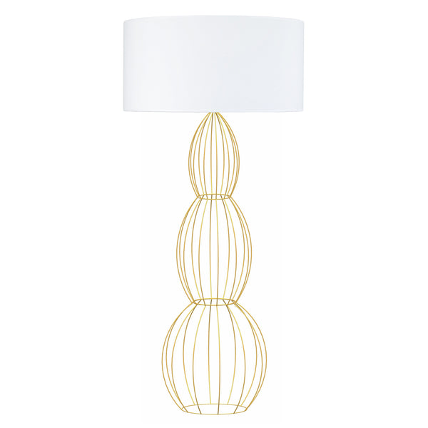 Lampadaire TOSEL BRADFORD,métal, H155xD40xP40  cm.