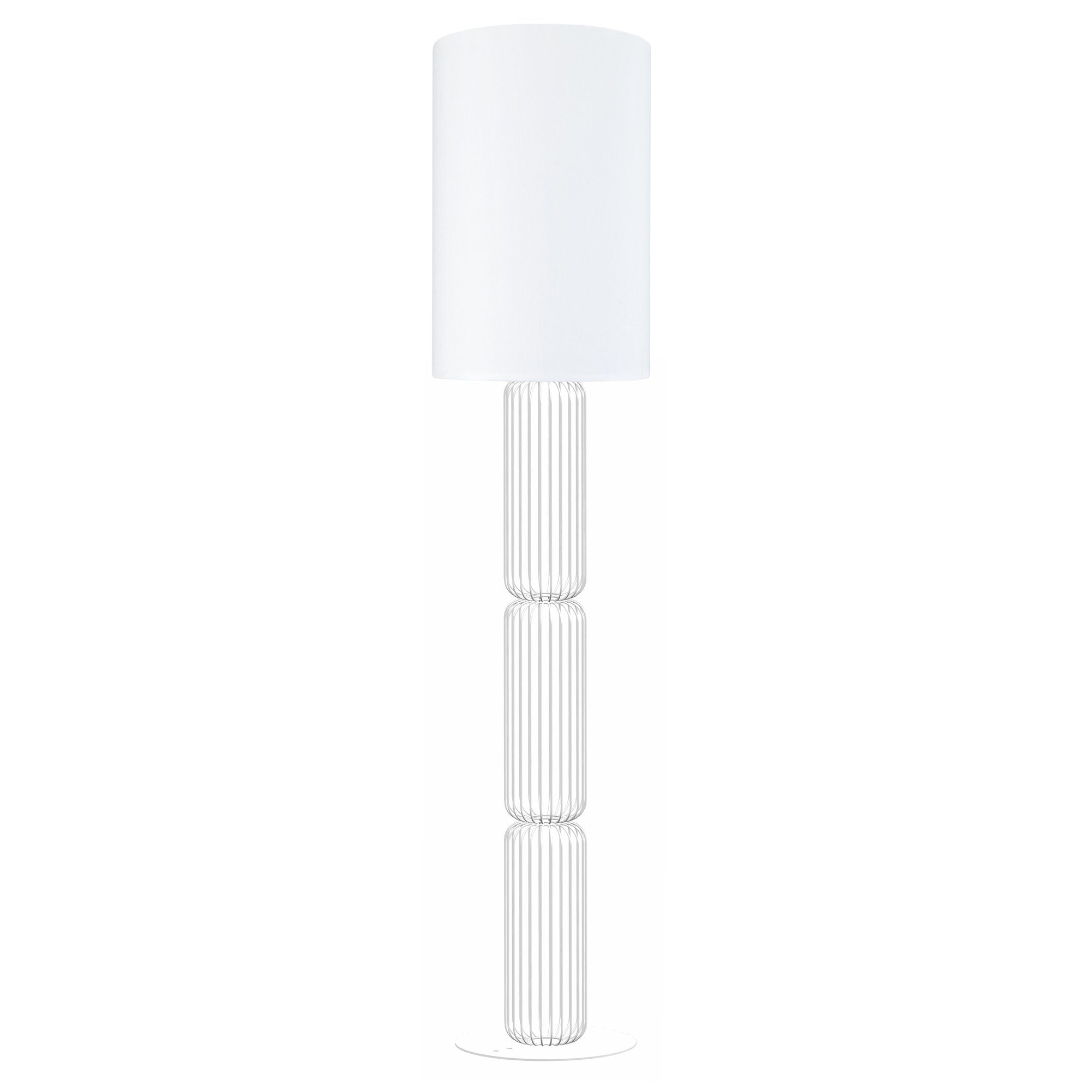Lampadaire TOSEL LISBURNE,métal, H155xD30xP30  cm.