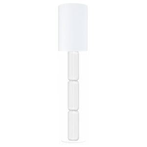 Lampadaire TOSEL LISBURNE,métal, H155xD30xP30  cm.