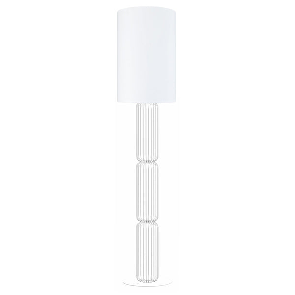 Lampadaire TOSEL LISBURNE,métal, H155xD30xP30  cm.