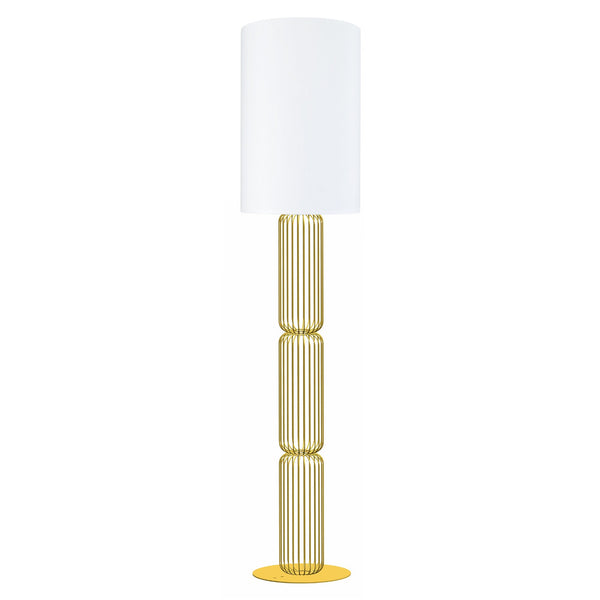 Lampadaire TOSEL LISBURNE,métal, H155xD30xP30  cm.