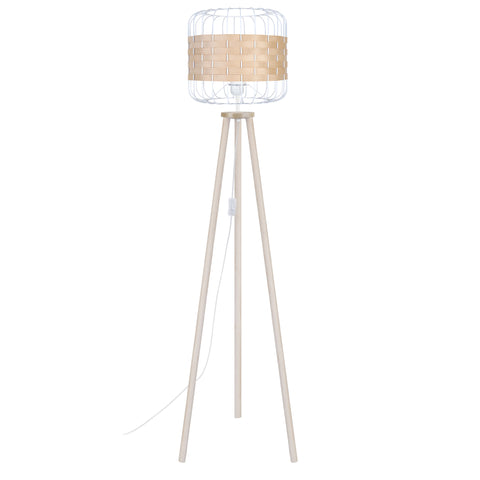 Lampadaire TOSEL TRESSÉ.BAGO A,bois  , H160xD40xP40  cm.