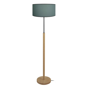 Lampadaire TOSEL CASHEMIRE,bois, H163xD45xP45  cm.