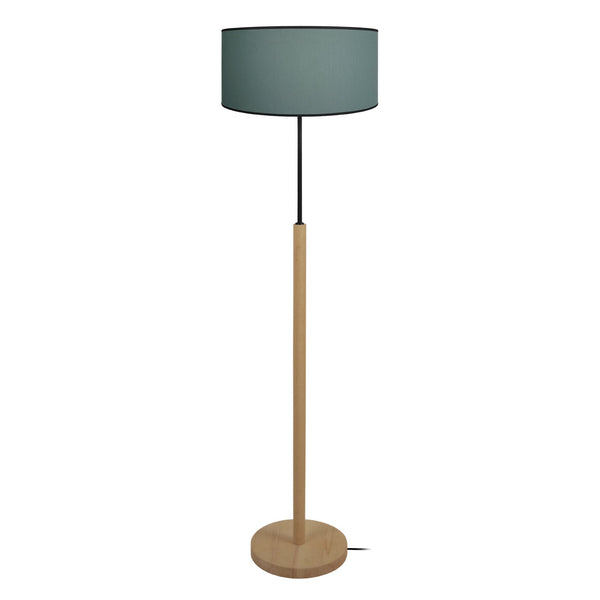 Lampadaire TOSEL CASHEMIRE,bois, H163xD45xP45  cm.