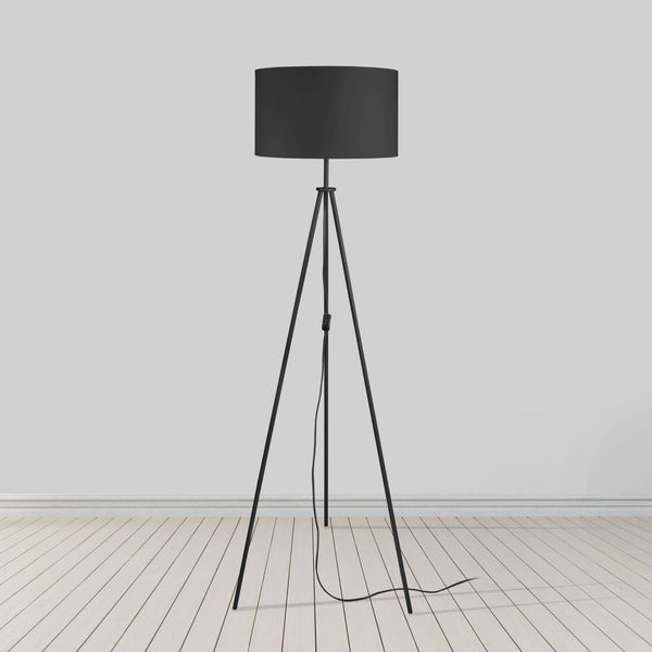Lampadaire TOSEL ASGARD,métal, H148xD45xP45  cm.
