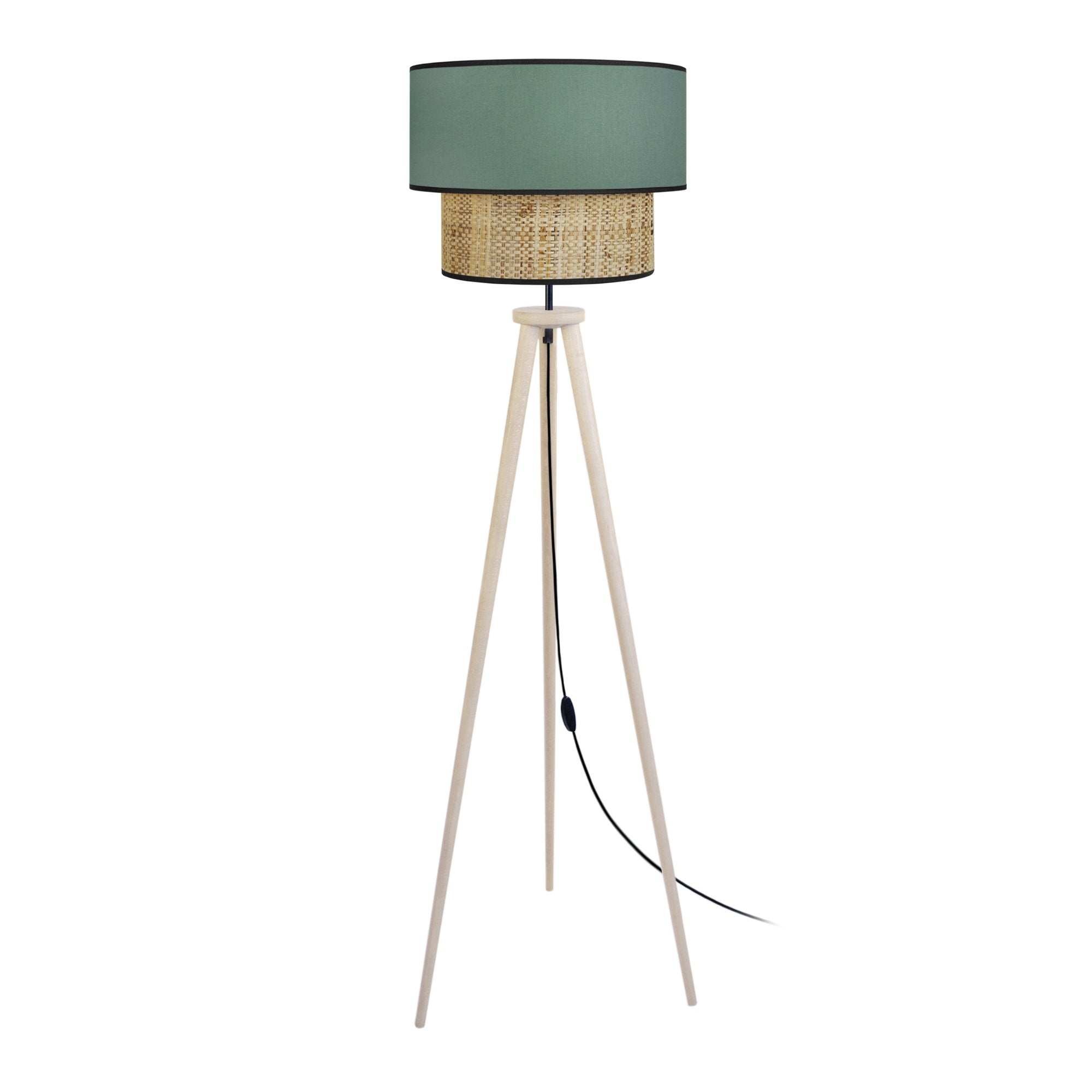Lampadaire TOSEL COCHIN T, H162xD40xP40  cm.