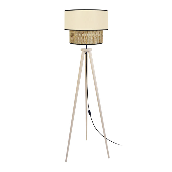 Lampadaire TOSEL COCHIN T, H162xD40xP40  cm.