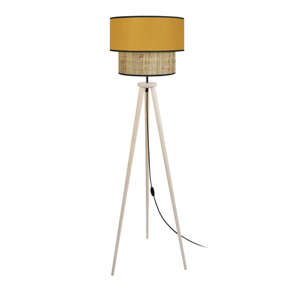 Lampadaire TOSEL COCHIN T, H162xD40xP40  cm.