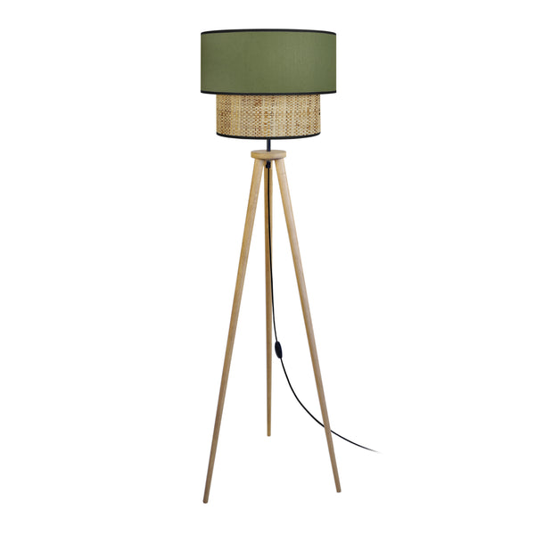 Lampadaire TOSEL COCHIN T, H162xD40xP40  cm.