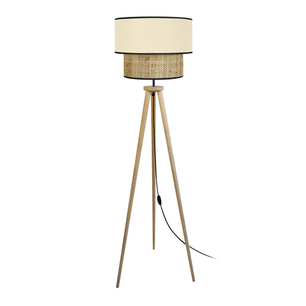Lampadaire TOSEL COCHIN T, H162xD40xP40  cm.