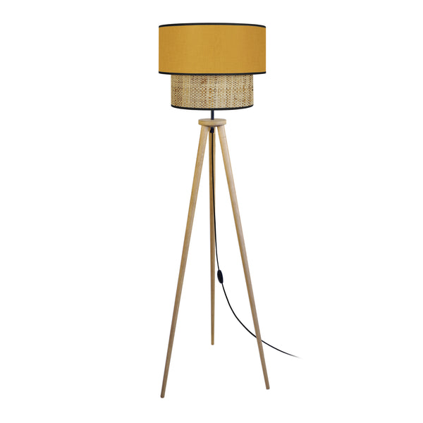 Lampadaire TOSEL COCHIN T, H162xD40xP40  cm.