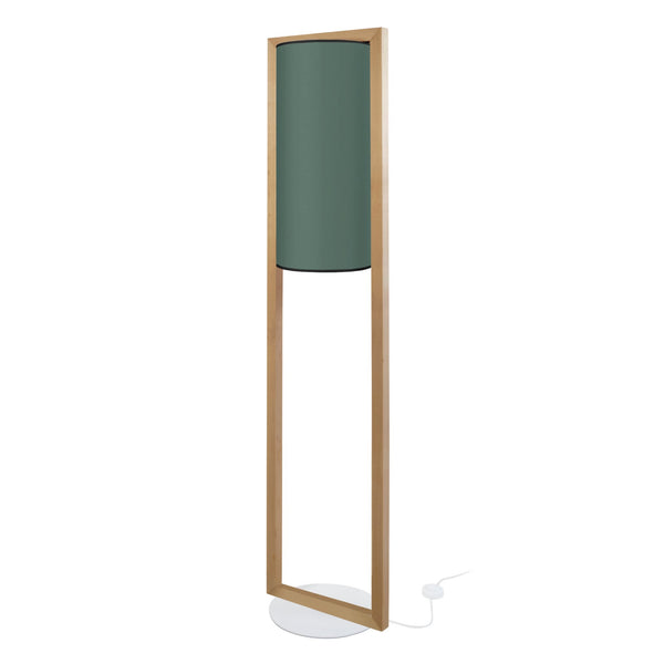 Lampadaire TOSEL LA DÉFENSE,bois , H165xD35xP35  cm.