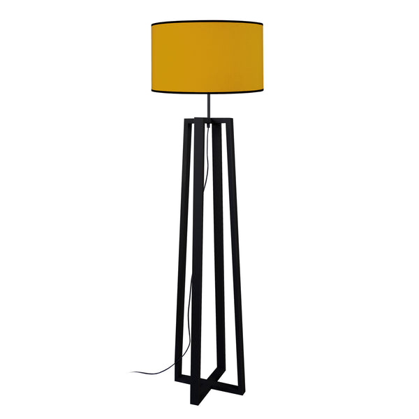 Lampadaire TOSEL MANON N,bois , H155xD40xP40  cm.