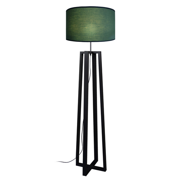 Lampadaire TOSEL MANON N,bois , H155xD40xP40  cm.