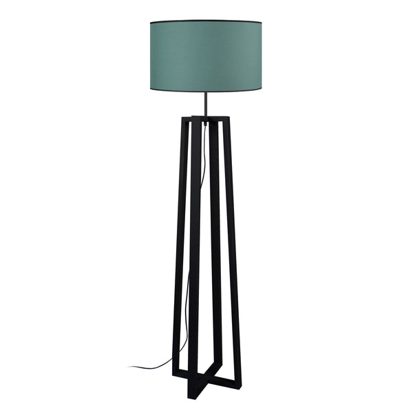 Lampadaire TOSEL MANON N,bois , H155xD40xP40  cm.