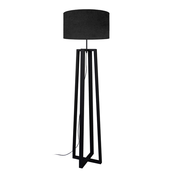 Lampadaire TOSEL MANON N,bois , H155xD40xP40  cm.