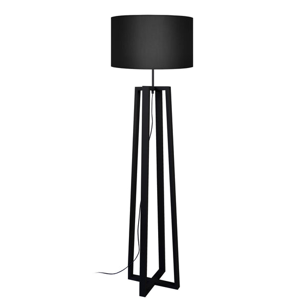 Lampadaire TOSEL MANON N,bois , H155xD40xP40  cm.