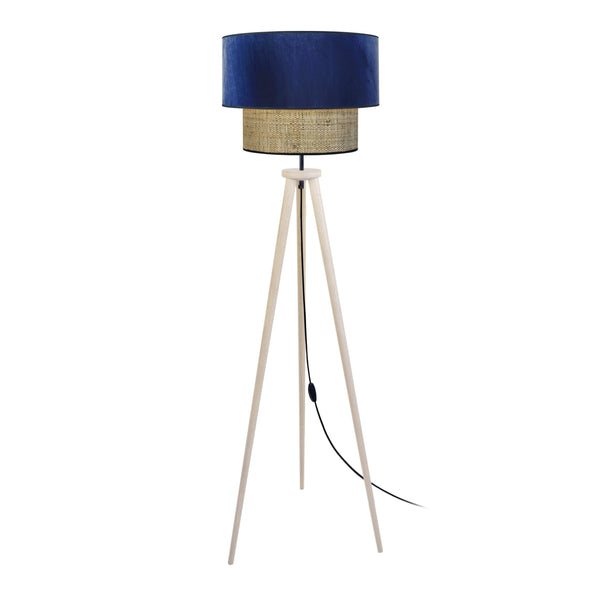 Lampadaire TOSEL COCHIN T, H162xD40xP40  cm.