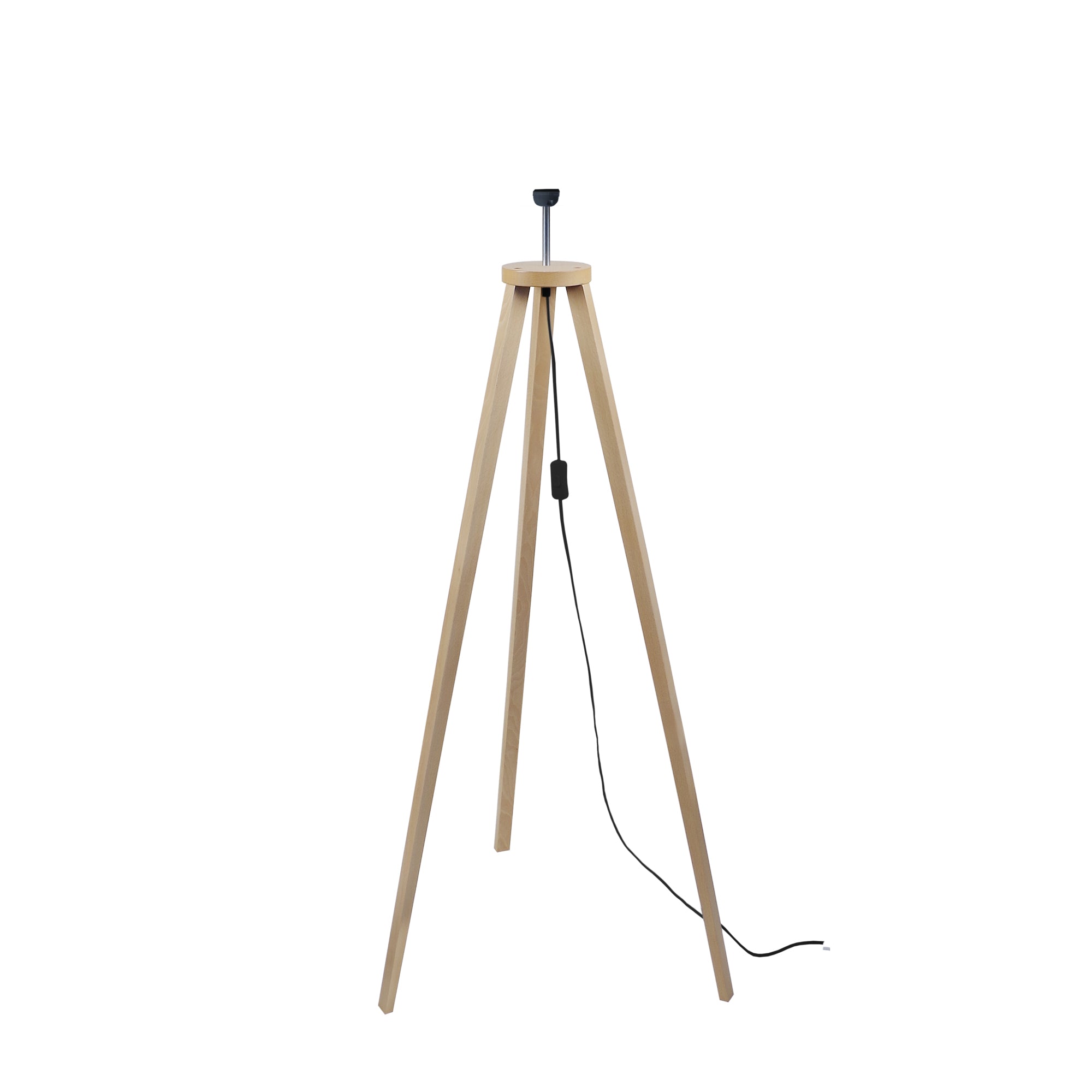 Lampadaire TOSEL MALMO PIED,bois , H152xD40xP40  cm.