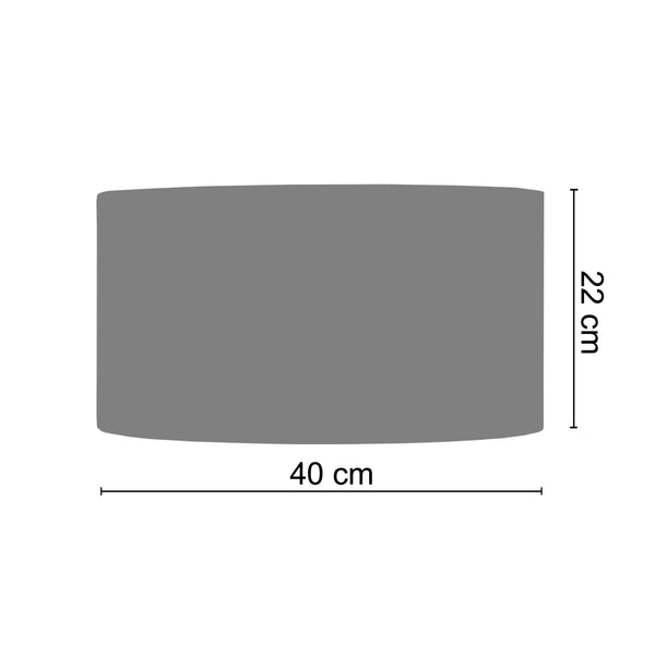 <tc>Acessório CYLINDRIQUE   40cm - 1 Luz </tc>