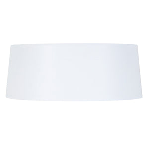 Abat-jour TOSEL TAMBOUR S 60,tissu, H25xD50xP60  cm.
