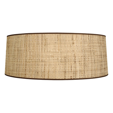 Abat-jour TOSEL TAMBOUR S 60,tissu, H25xD50xP60  cm.