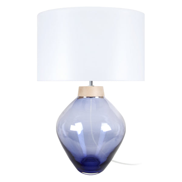 Lampe de salon TOSEL WINNIPEG,verre  , H60xD40xP40  cm.