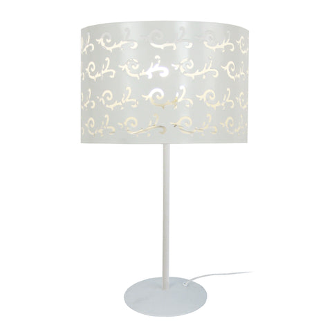 Lampe a poser TOSEL LYS,métal , H58xD30xP30  cm.