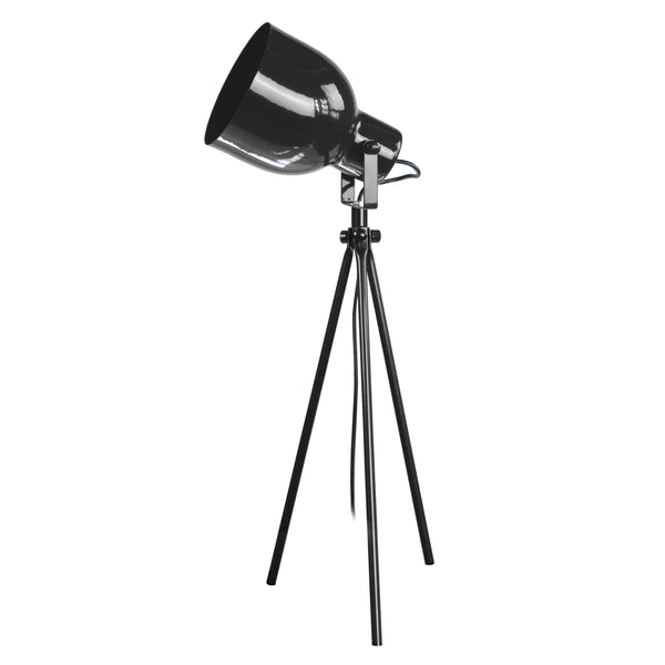 Lampe de chevet TOSEL CARLSON 2,métal, H45xD40xP40  cm.