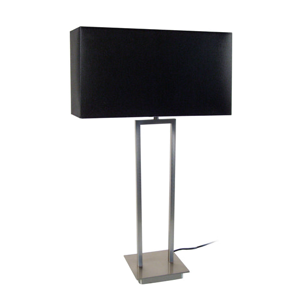 Lampe de salon TOSEL TUBI QUADRI,métal , H62xD40xP40  cm.