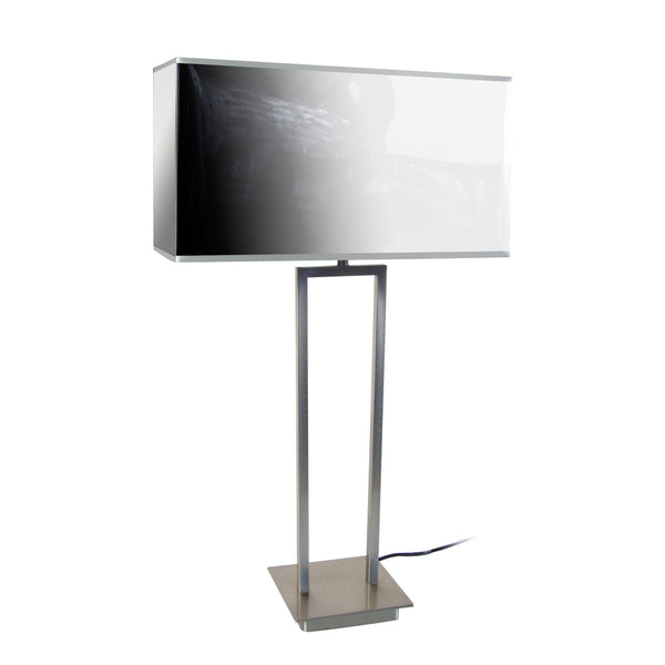 Lampe de salon TOSEL TUBI QUADRI,métal , H62xD40xP40  cm.